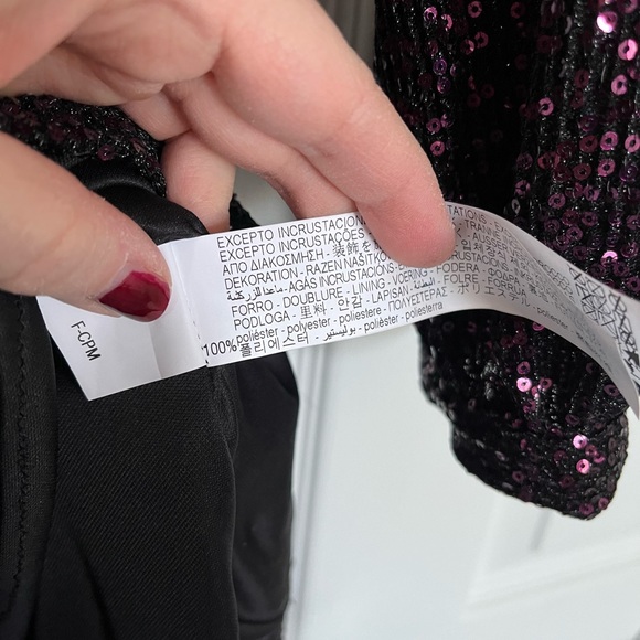 Zara Sequin Romper - Picture 4 of 8